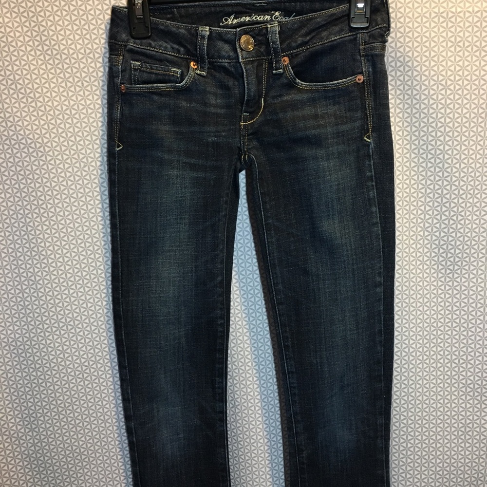 American Eagle Stretch Skinny Kick Jeans